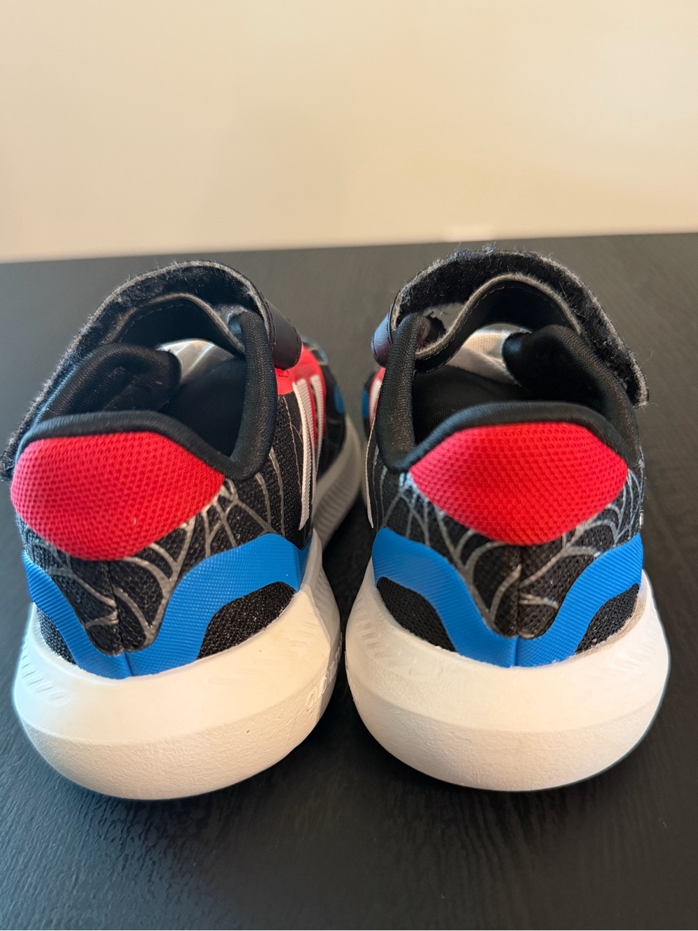 adidas Toddler Black/Red/Blue SpiderMan Sneakers - Picture 3 of 4